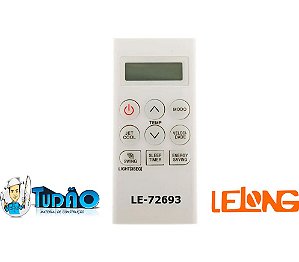 Controle Ar LG Quente e Frio LE-7293 Lelong