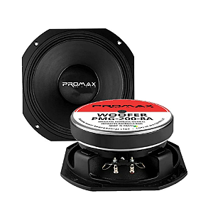 ALTO FALANTE PROMAX WOOFER 8 PMG 200RMS - MÉDIO GRAVE 8 Ohms