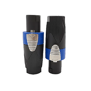 Speakon Macho 4 vias Compatível Neutrik