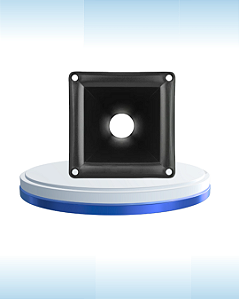 CORNETA QUADRADA PEQUENA PLÁSTICA DE ROSCA - LC150