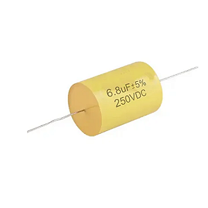Capacitor Poliéster 6,8uf 6m8 250v Para Driver Titânium