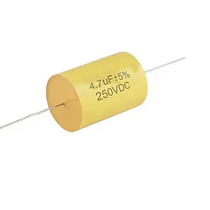 Capacitor Poliéster 4.7uf 250v Para Driver Médio - Fenólicos