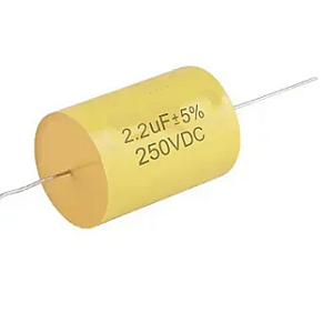 Capacitor Poliéster 2.2uf 250v Para Tweeter - Agudo