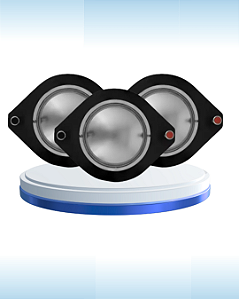 Kit Com 3 Reparo Driver Attack Atk Dm710 - 8 Ohms