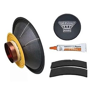 Kit Reparo Alto Falante Sub 18.2/600 8 Ohms Oversound