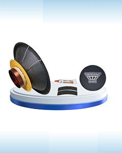 Kit Reparo Alto Falante Sub 18.2/600 8 Ohms Oversound