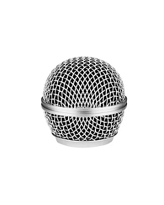 Globo Cabeça Metal Gm58 Para Microfones Sm58 Beta 58 Sk-m58