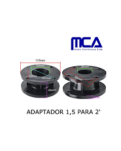 ADAPTADOR FLANGE CONVERSÃO DE 1,5'' PARA 2'' AJH-9153