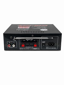 AMPLIFICADOR DE ÁUDIO HI-FI ESTÉREO AV-298BT