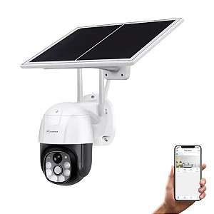 Camera Wifi Solar Full Hd Energia Full Color 4g