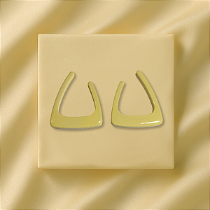 Brinco Icon - Amarelo Manteiga