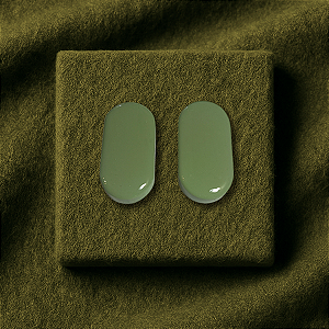 Brinco  Long - Verde Oliva