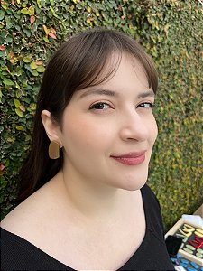 Brinco Shape - Marrom Mocha