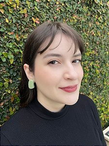 Brinco Shape - Verde Oliva