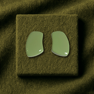 Brinco Shape -  Verde Oliva