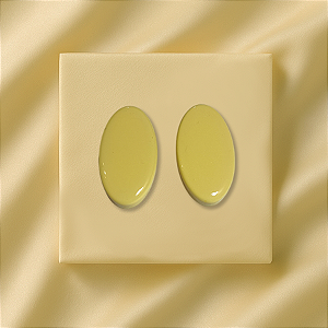 Brinco Elli - Amarelo Manteiga