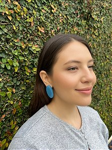 Brinco Elli - Azul Índigo