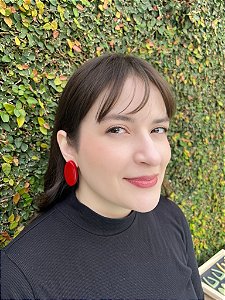 Brinco Elli - Vermelho Cereja