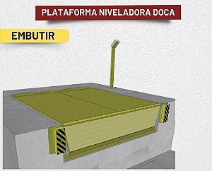 Plataforma Niveladora Modelo Eletro-hidráulica Embutida (EH/E)