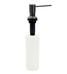 Dosador de Sabão Tramontina em Aço inox Black c/ Recipiente Plástico 500ml com Revestimento PVD - Tramontina - 94517/504