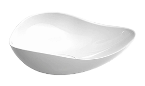 Cuba de Apoio 55x38,5cm Oval Ruy Ohtake Branco - Roca - A327A13000