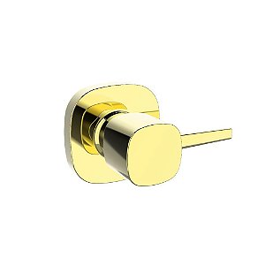 Acabamento De Registro Pressão e Gaveta Base Deca 1/2, 3/4 e 1" Mônaco Gold - Jiwi - WJ-4916-MO-GD