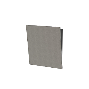 Acabamento para Válvula de Descarga Deca Grafite - Jiwi - WJ-4950-CZ