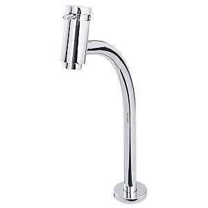 Torneira Água Fria Bica Alta Cromado Basic - Celite - B5001C7CRB