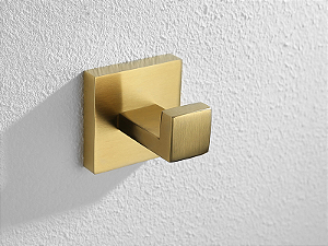 Gancho Simples Gold Matte - Kitbaco - GSGDF6