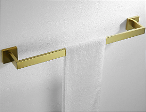 Porta Toalha De Banho 60cm Gold Matte - Kitbaco - PTBGDF60