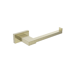 Porta Papel Higiênico Mykonos Gold Escovado - Jiwi - WJ-2020-MK-GE