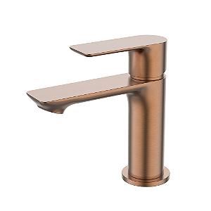 Misturador Monocomando Bica Baixa Mykonos Rose Escovado - Jiwi - WJ-2875-MK-RE