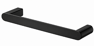 Porta Toalha de Rosto Nebraska Black Matte - Jiwi - WJ-2051-NE-BL