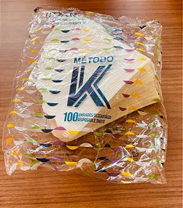 Filtro papel para Koar c/ 100 branco