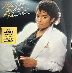 LP Michael Jackson Thriller - Edição Comemorativa