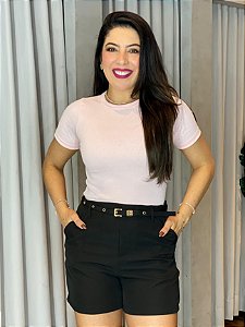 SHORT ALFAIATARIA CINTO ENCAPADO