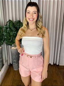 SHORT ALFAIATARIA CINTO ENCAPADO