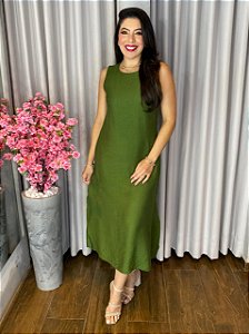 VESTIDO MIDI REGATA