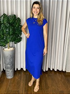 VESTIDO MIDI MOLETINHO