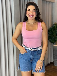 BLUSA POLIAMIDA DECOTE QUADRADO