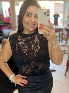 BLUSA JOHN JOHN EM TULE