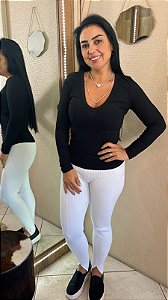 BLUSA LANÇA PERFUME CANELADA
