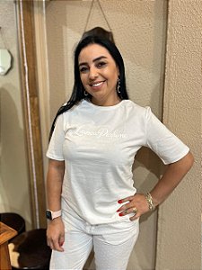 T-SHIRT MANGA CURTA LANÇA PERFUME