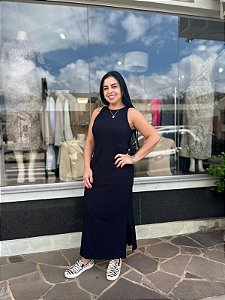 VESTIDO CANELADO  LEZ A LEZ