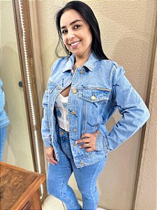 JAQUETA JEANS TRUCKE BOYFRIEND LANÇA PERFUME