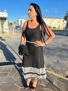 REGATA CROPPED PRETA MARIA PAVAN