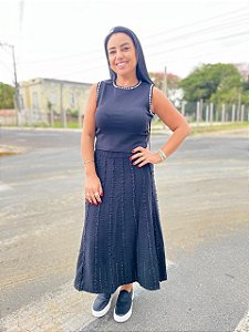 REGATA CROPPED COM PÉROLAS MARIA PAVAN