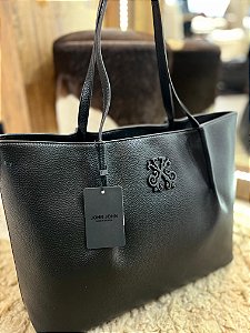 BOLSA SHOPPING BAG PRETA JOHN JOHN