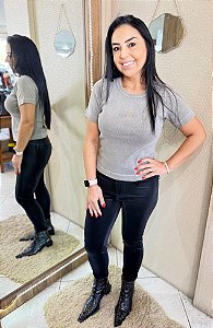 BLUSA MANGA CURTA GOLA U JOHN JOHN