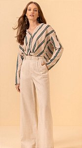 CAMISA DE MANGAS LONGAS COM GOLA PADRE LEZ A LEZ